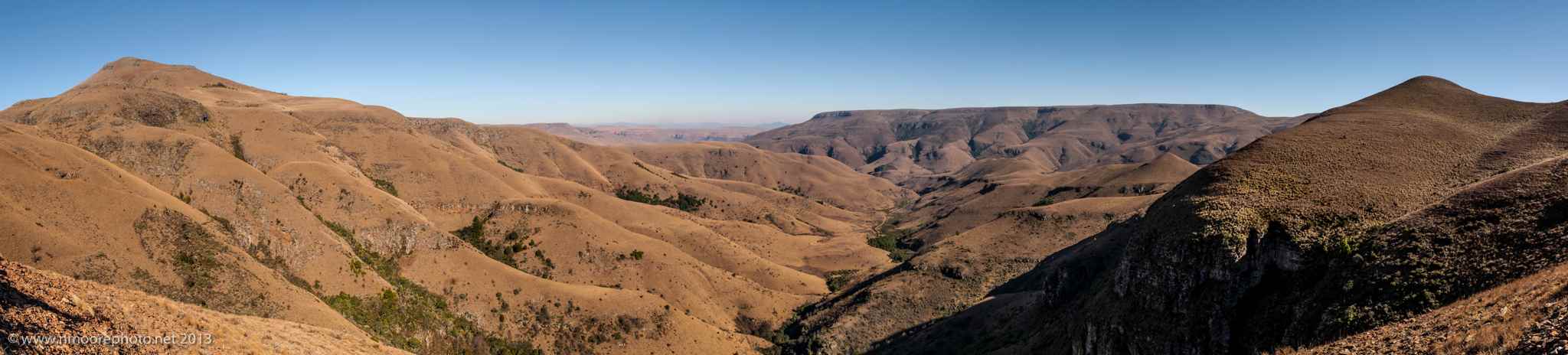 Mt Anderson and the south valley of Kliprots Farm