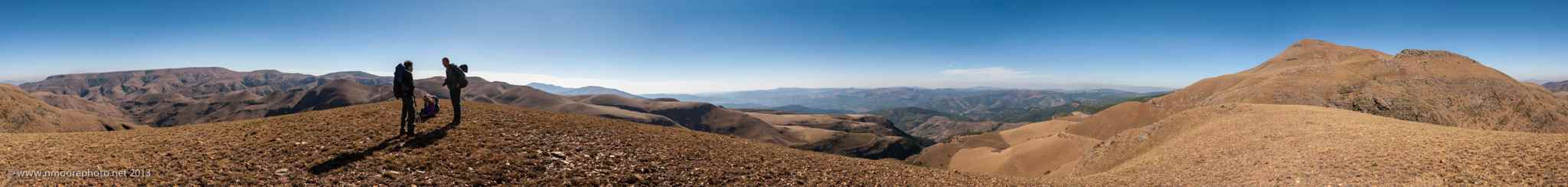 360 degress from the base of Mt Anderson